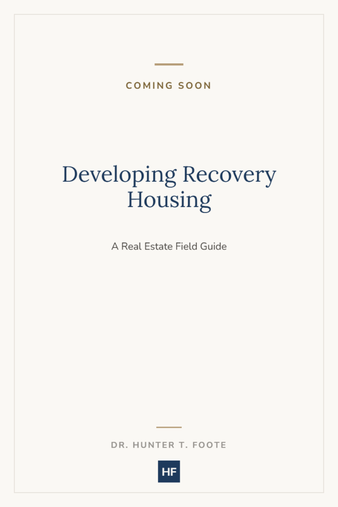 Cover of Developing Recovery Housing