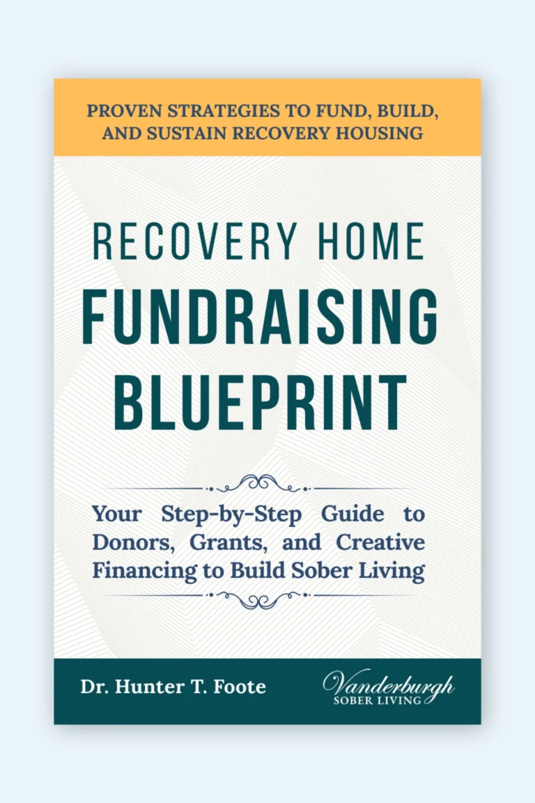 Cover of Recovery Home Fundraising Blueprint